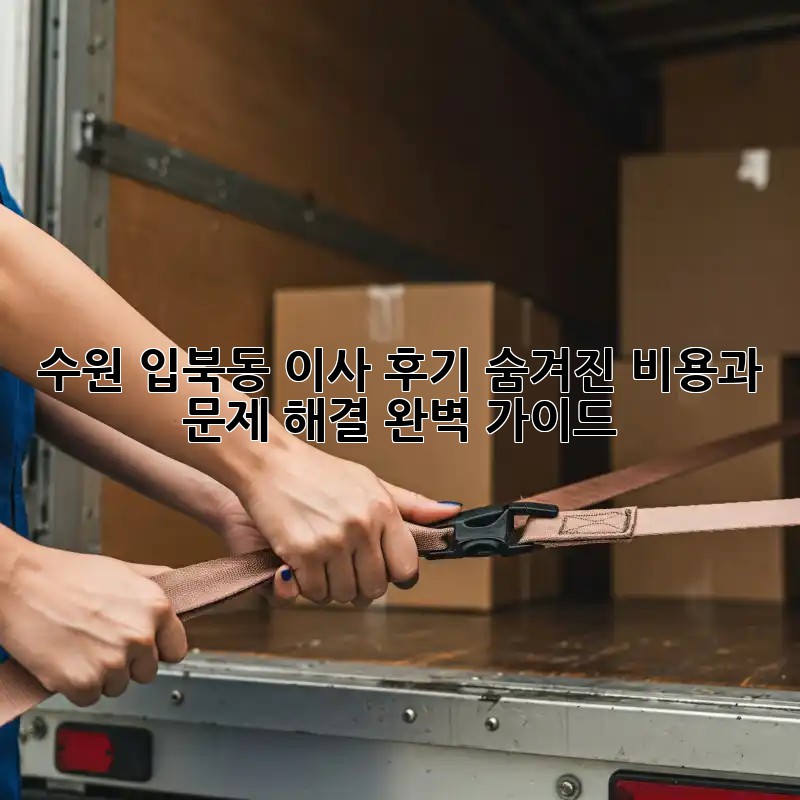 수원 입북동 이사 후기: 숨겨진 비용과 문제 해결 완벽 가이드