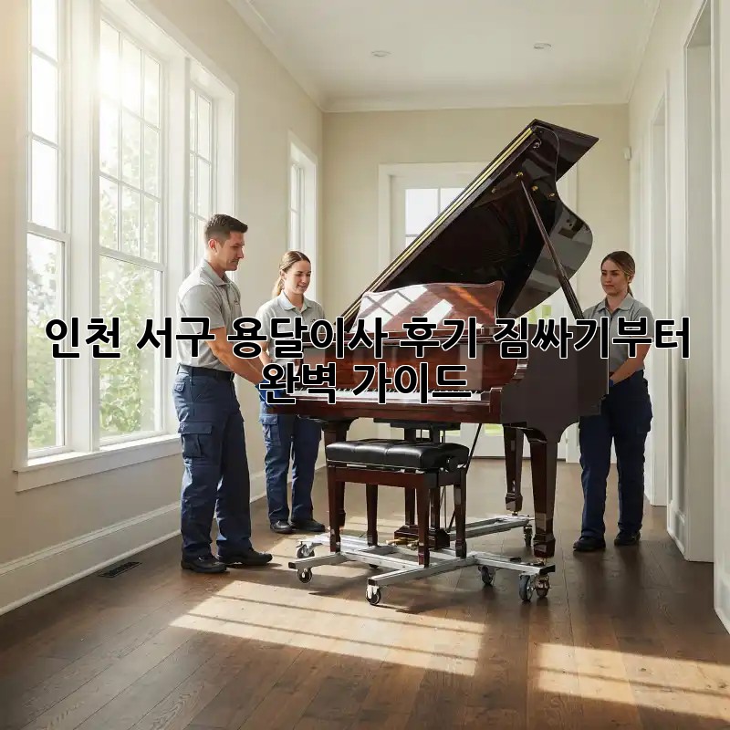 인천 서구 용달이사 후기: 짐싸기부터 완벽 가이드!